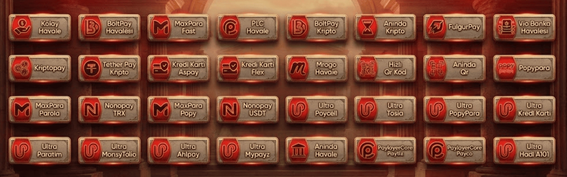 romabet yatırım yöntemleri